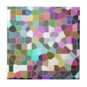 Bloemmozaïek Tegeltje (Voorkant)