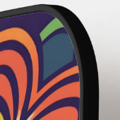 bloemmozaïeken pickleball paddle (Links Detail)