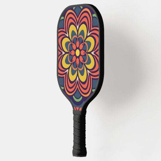 bloemmozaïeken pickleball paddle (Links)