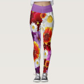 BloemmozaïekLeggings Leggings (Voorkant)