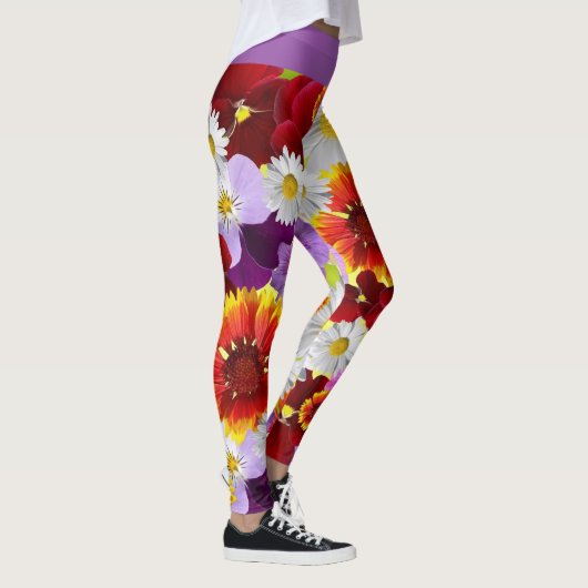 BloemmozaïekLeggings Leggings (Rechts)