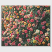 bloemmuur cadeaupapier (Vlak)