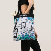 Bloemmuzieklessen Tote Bag (Dichtbij)