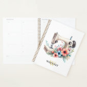  bloemnaaimachine monogram planner (Display)