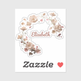  bloemnaam Sticker
