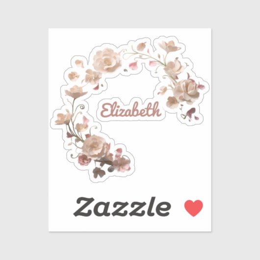  bloemnaam Sticker (Vel)