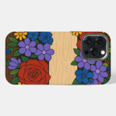 Bloemnaamlabel iPhone Hoesje (Achterkant horizontaal)