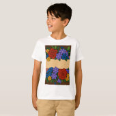 Bloemnaamlabel T-shirt (Voorkant volledig)