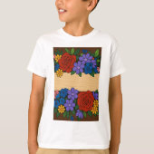 Bloemnaamlabel T-shirt (Voorkant)
