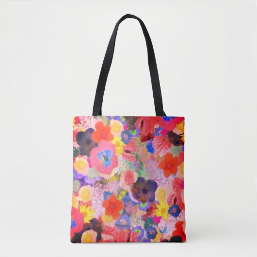 Bloemoliën Tote Bag (Voorkant)