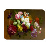 bloemolieverfschilderij magneet (Horizontaal)