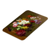 bloemolieverfschilderij magneet (Linkerzijde)