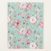 Bloemontwerp blauw planner (Voorkant)