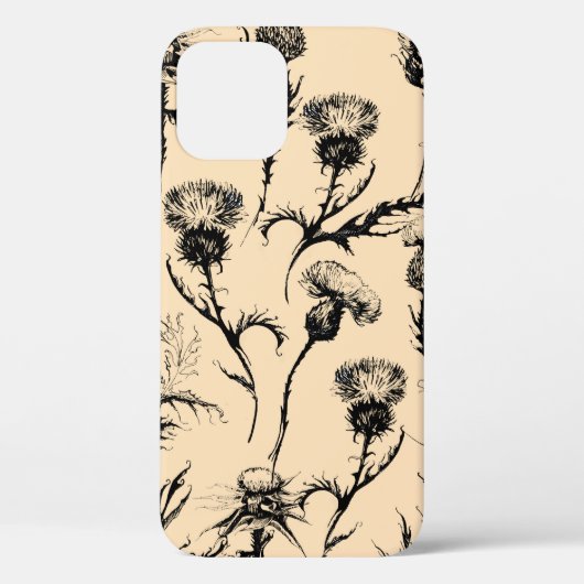bloemontwerp, decoratiekunst, grafisch decor, ba Case-Mate iPhone case (Achterkant)