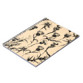 bloemontwerp, decoratiekunst, grafisch decor, ba notitieboek (Linkerzijde)