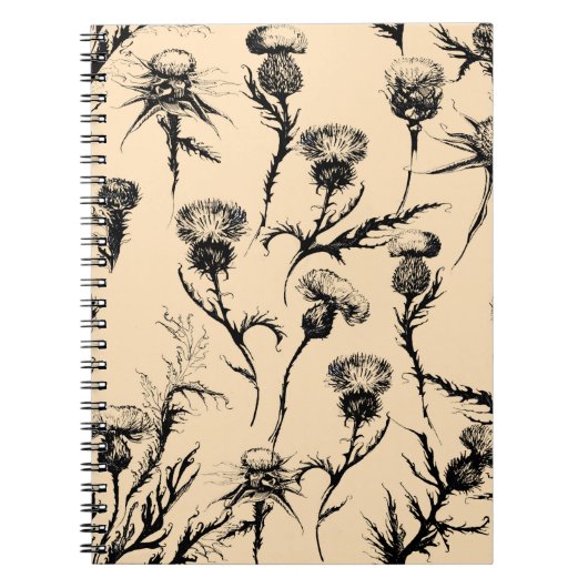 bloemontwerp, decoratiekunst, grafisch decor, ba notitieboek (Voorkant)