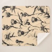 bloemontwerp, decoratiekunst, grafisch decor, ba sherpa deken (Voorkant (horizontaal))