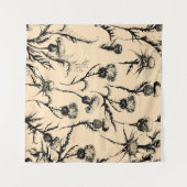 bloemontwerp, decoratiekunst, grafisch decor, ba wandkleed (Voorkant (horizontaal))