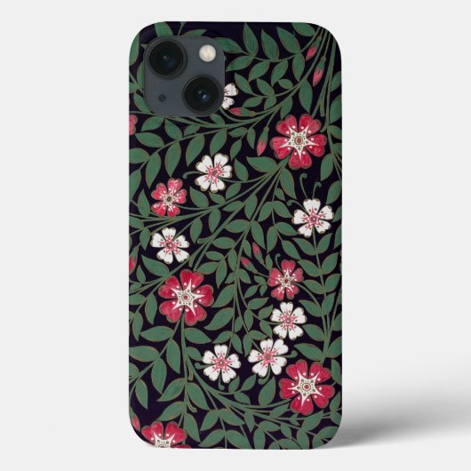 Bloemontwerp door J. Owen, 1863 Case-Mate iPhone Case (Achterkant)