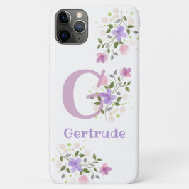  Bloemontwerp Gepersonaliseerde mobiele telefoonho Case-Mate iPhone Case