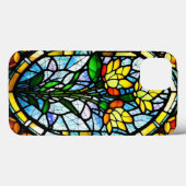 Bloemontwerp in Fel Kleuren Case-Mate iPhone Case (Achterkant (horizontaal))