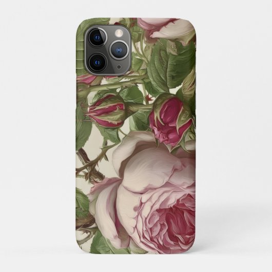 Bloemontwerp met botanische inspiratie Case-Mate iPhone case (Achterkant)
