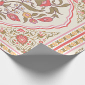bloemontwerp met oosterse stijl cadeaupapier (Hoek)