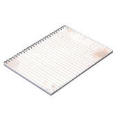 Bloemontwerp notitieboek (Linkerzijde)