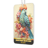 Bloemontwerp papegaai luchtverfrisser, levendige g luchtverfrisser (Links)