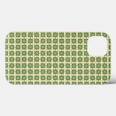 Bloemontwerp patroon. Case-Mate iPhone case (Achterkant (horizontaal))
