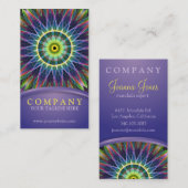 Bloemoog Mandala Visitekaartje (Voorkant / Achterkant)