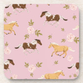  bloempaard bier onderzetter (Voorkant)