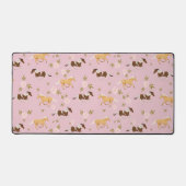 bloempaard bureaumat (Voorkant)