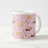  bloempaard grote koffiekop (Voorkant rechts)