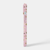  bloempaard iPhone 15 case (Linkerkant)