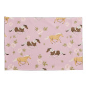 bloempaard kussensloop (Achterkant-Rechts)