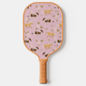 bloempaard pickleball paddle (Voorkant)
