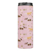  bloempaard thermosbeker (Achterkant)