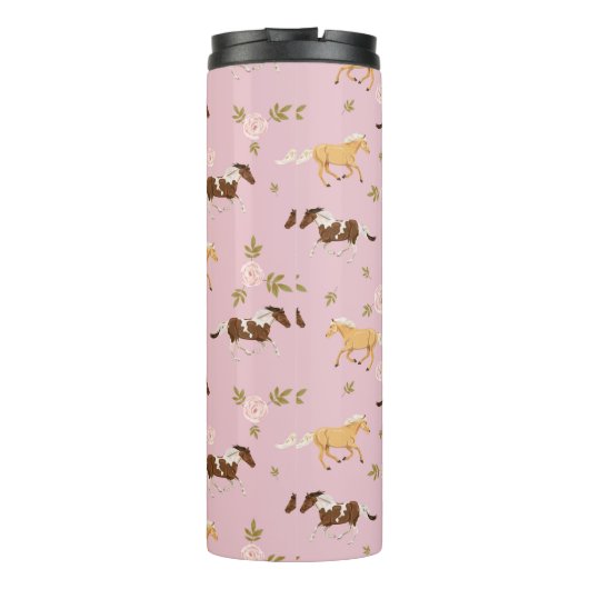 bloempaard thermosbeker (Achterkant)