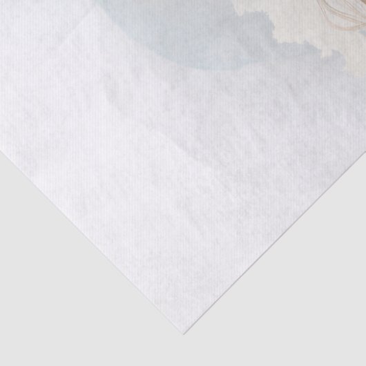 Bloempaard Waterverf Tissuepapier (Detail)