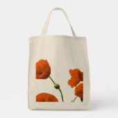 Bloempapaver Bloem Bruidsmeisje Bruiloften Gift Fa Tote Bag (Achterkant)