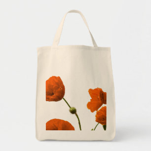 Bloempapaver Bloem Bruidsmeisje Bruiloften Gift Fa Tote Bag