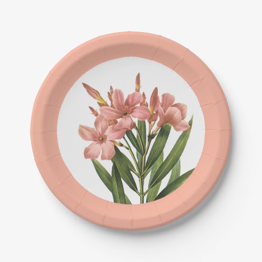  Bloempapier borden 3 Papieren Bordje (Voorkant)