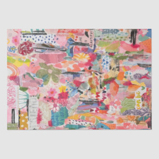 Bloempapier Collage Mixed Media Tissue Paper Tissuepapier