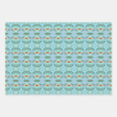 Bloempapier met motief inpakpapier vel (Voorkant 2)