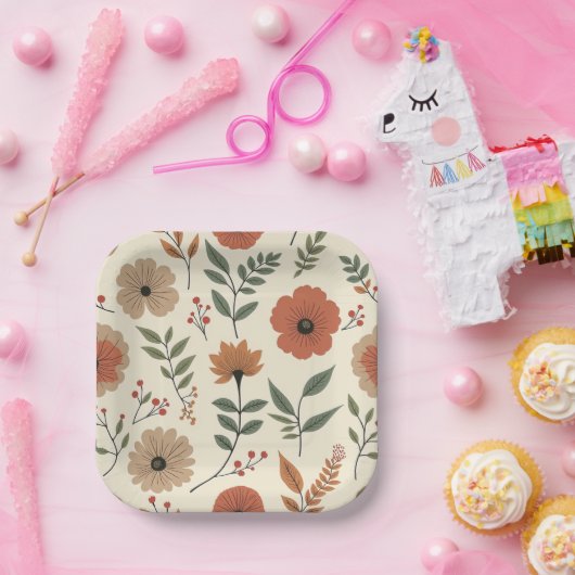 Bloempapier & Party Borden Papieren Bordje (Feest)