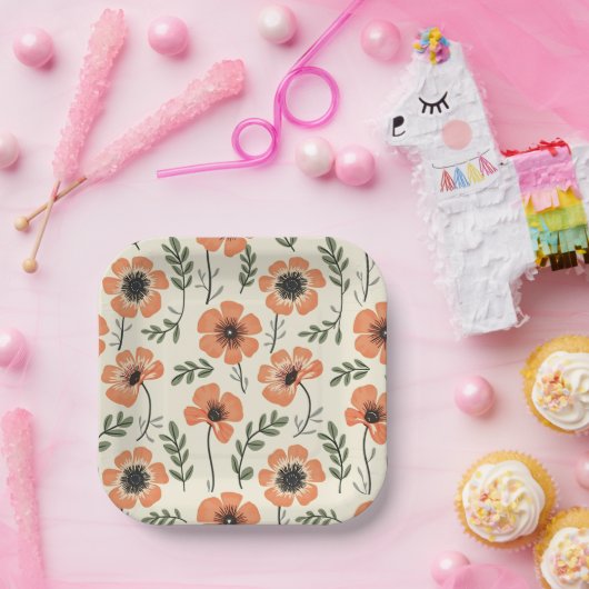 Bloempapier & Party Borden Papieren Bordje (Feest)