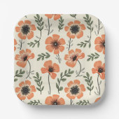 Bloempapier & Party Borden Papieren Bordje (Voorkant)