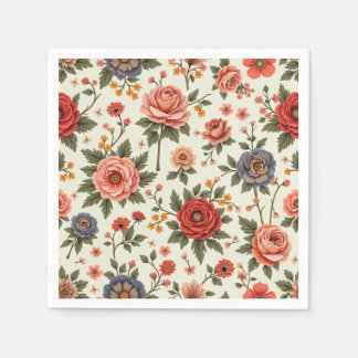 Bloempapier servetten