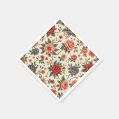 Bloempapier servetten (Hoek)